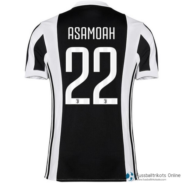 Juventus Trikot Heim Asamoah 2017-18 Fussballtrikots Günstig